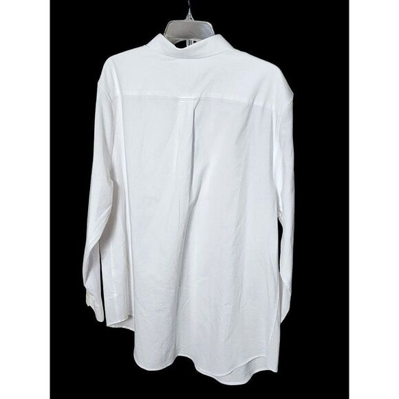 FIVE FOUR Men's 2XL NWT Long Sleeve White Dress Shirt - Picture 2 of 11